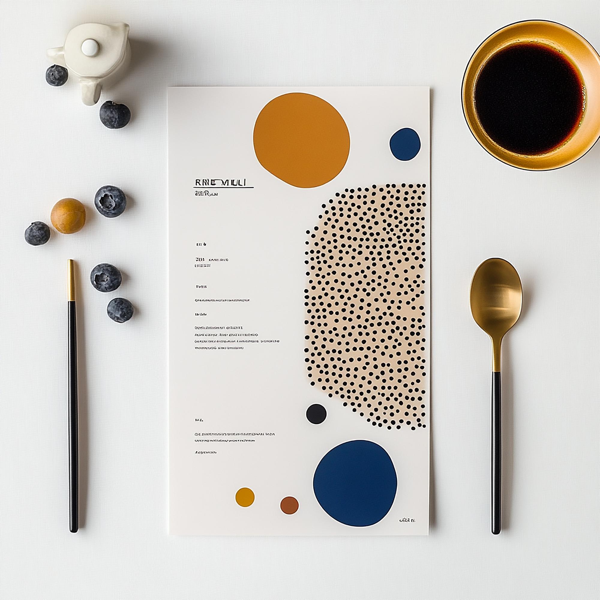 Esempio di menu del corso